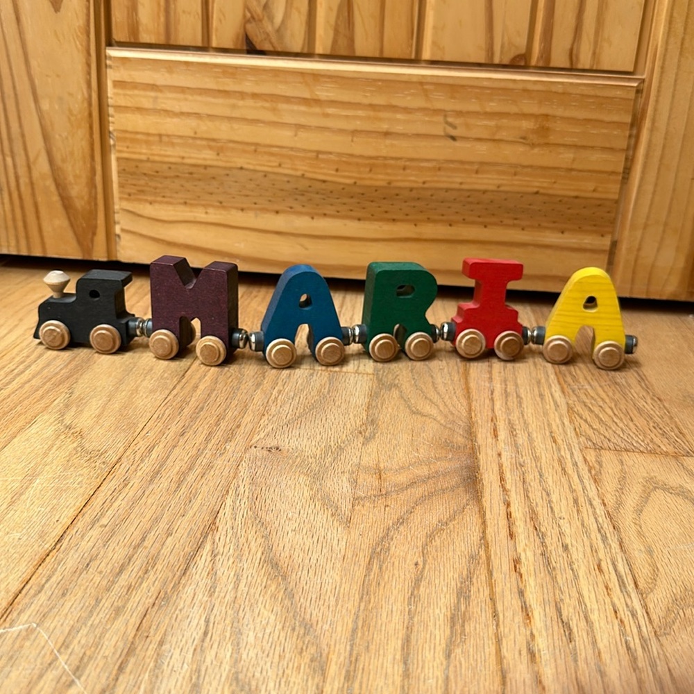 Magnetic Name Train
